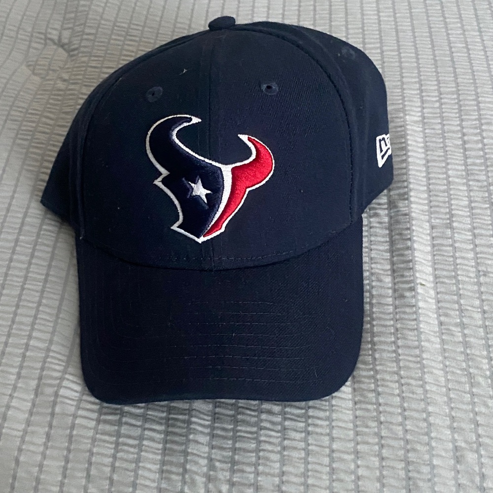 New Era Navy Red White Houston Texans Logo Hat